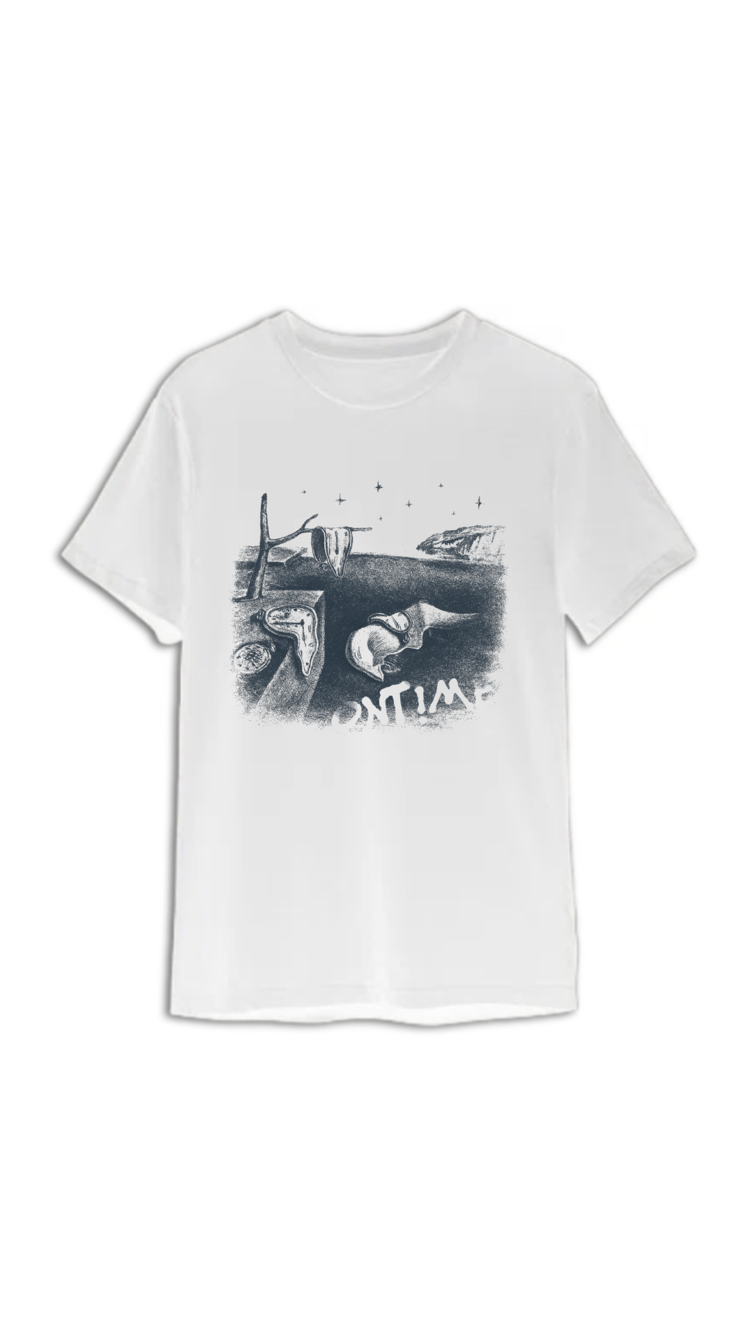 "ANNIVERSARY" White Oversized Tee